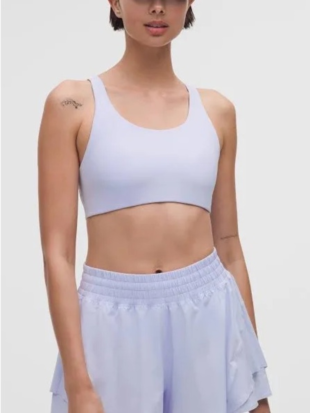 lululemon athletica Light Lavender Scoop Sports Bra